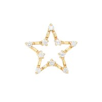 Orecchini Maman et Sophie Donna Mon coeur & etoile in Oro giallo Diamante ORETL4GB - ORETL4GB